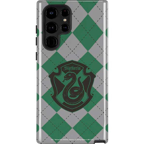 Wizarding World Harry Potter Slytherin Crest Galaxy S25 Ultra Impact Case